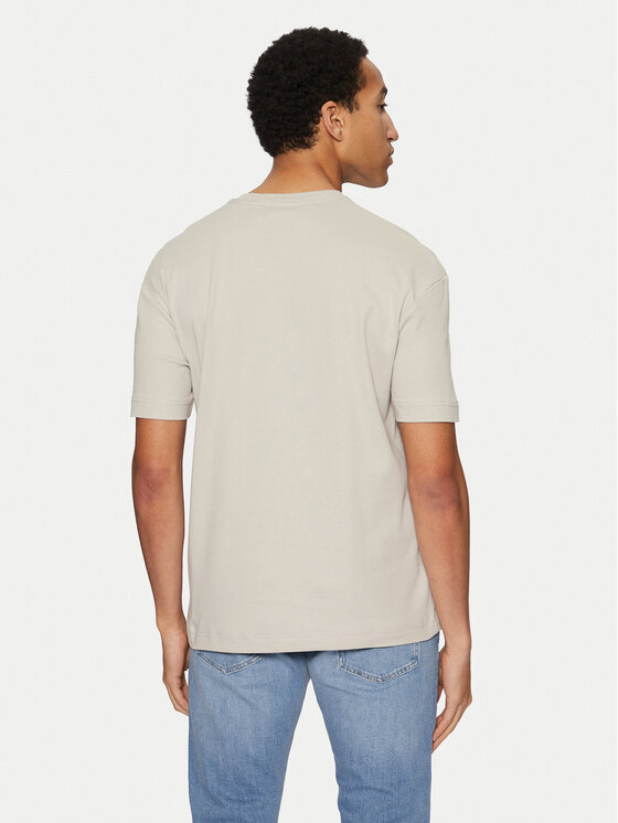Calvin Klein Calvin Klein Marškinėliai K10K114167 Smėlio Slim Fit