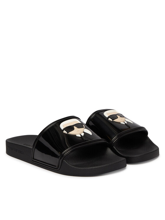 KARL LAGERFELD Шльопанці KARL LAGERFELD Kondo II KL80905C Чорний
