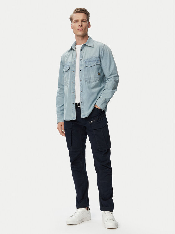 G-STAR G-STAR camisa vaquera Dakota  D23006-E356 Azul Regular Fit