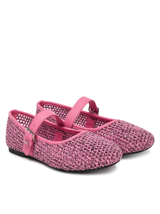 Tommy Jeans Balerīnas Tommy Jeans Tjw Knitted Ballerina EN0EN03030 Rozā