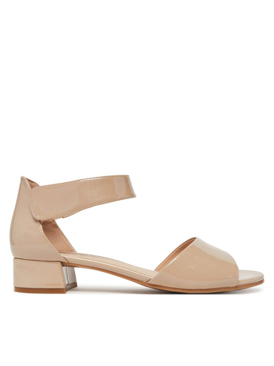 Caprice sandaal zwart lak | 28212-42-018 | Vijfvinkel