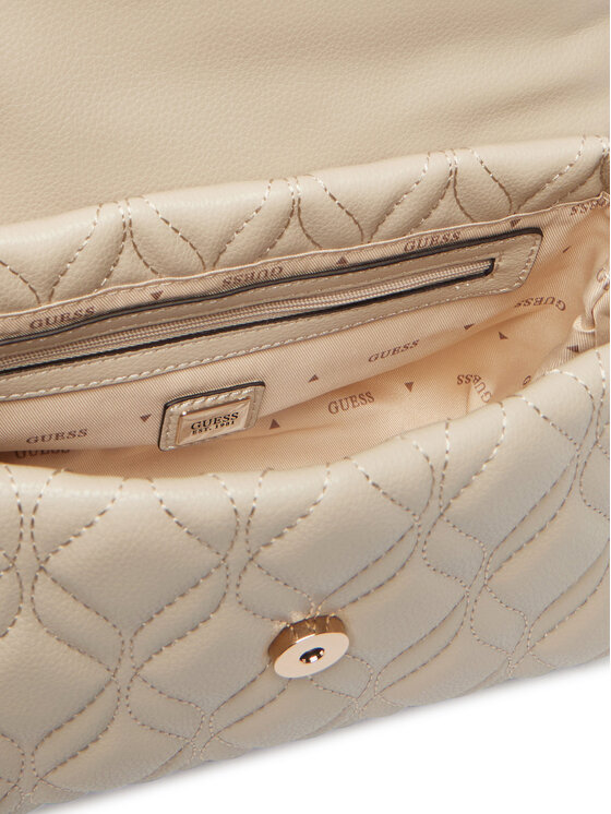 Guess Ročna torba Guess Maxine HWQG97 33200 Svetlo bež
