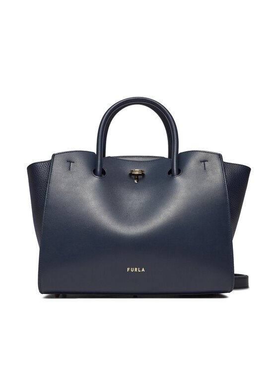 Furla Kabelka Furla Genesi M Tote WB00811-BX0053-2676S-1007 Tmavomodrá