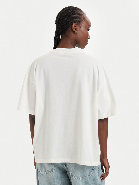 BOSS BOSS Camiseta Eboys 50566831 Crema Relaxed Fit