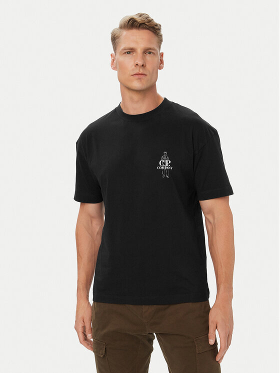 C.P. Company C.P. Company Camiseta 21CMTS166A005100W Negro Regular Fit