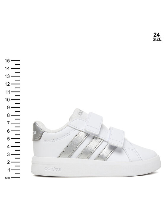 adidas Снікерcи adidas Grand Court 3.0 Infants JP9373 Білий