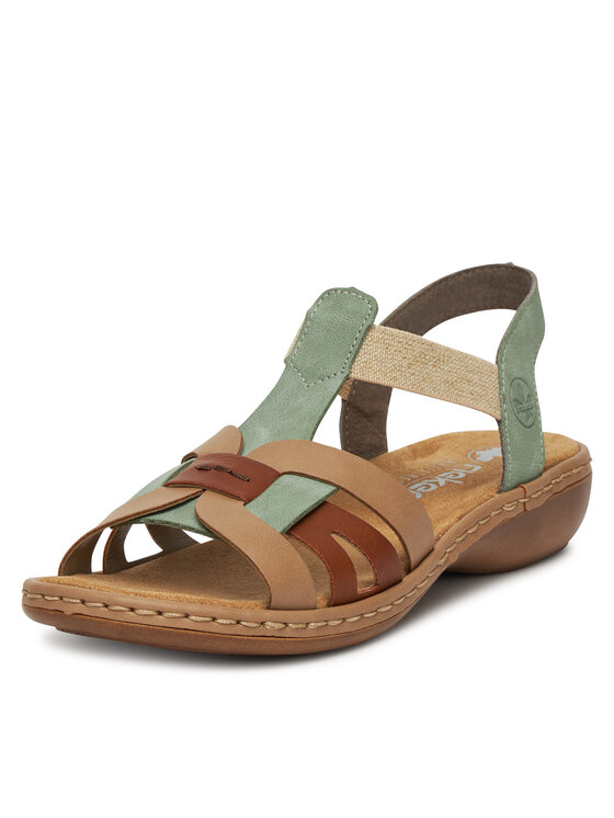 Rieker Sandali Rieker 65918-52 Verde