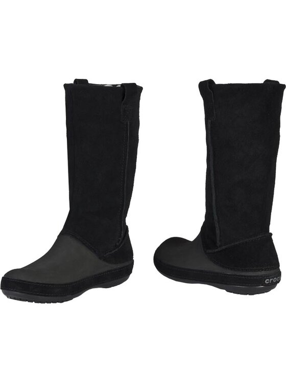 Crocs Zimski škornji Crocs Beryessa Tall 12930 Črna