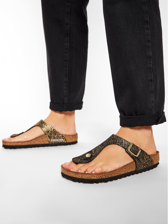 Birkenstock Flip flop Birkenstock Gizeh Bs 1018664 Auriu