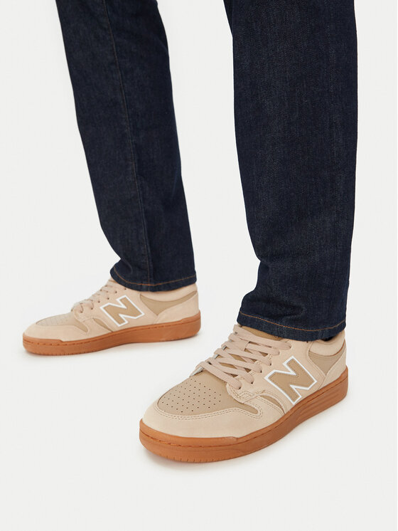 New Balance Sneakers New Balance Numeric 480 UN480TSG Maro deschis