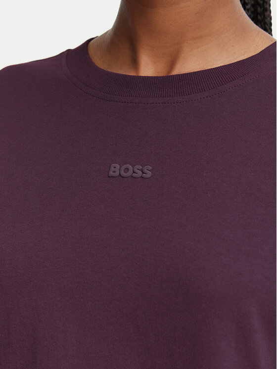 BOSS BOSS Футболка Enis 50523256 Фіолетовий Regular Fit