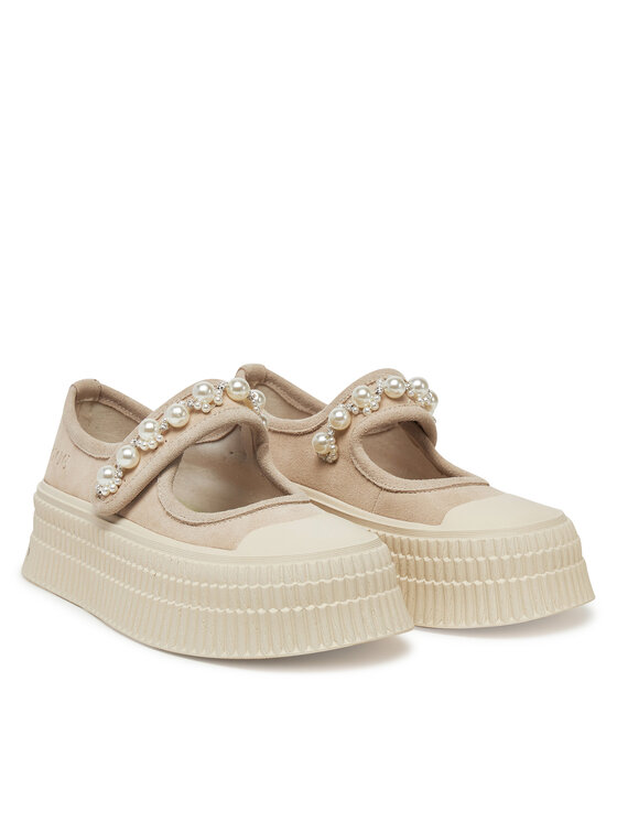 GOE Polobotky GOE RR2N4115 Béžová