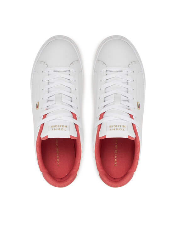 Tommy Hilfiger Sneakers Tommy Hilfiger Sporty Sneaker FW0FW08899 Bianco