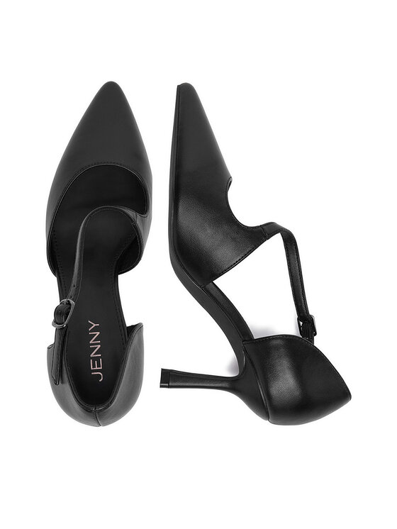 JENNY Pantofi cu toc subțire JENNY CEO-HG-009 Negru