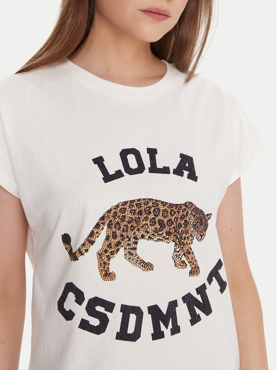 LOLA CASADEMUNT LOLA CASADEMUNT Camiseta LF2515001 Blanco Regular Fit