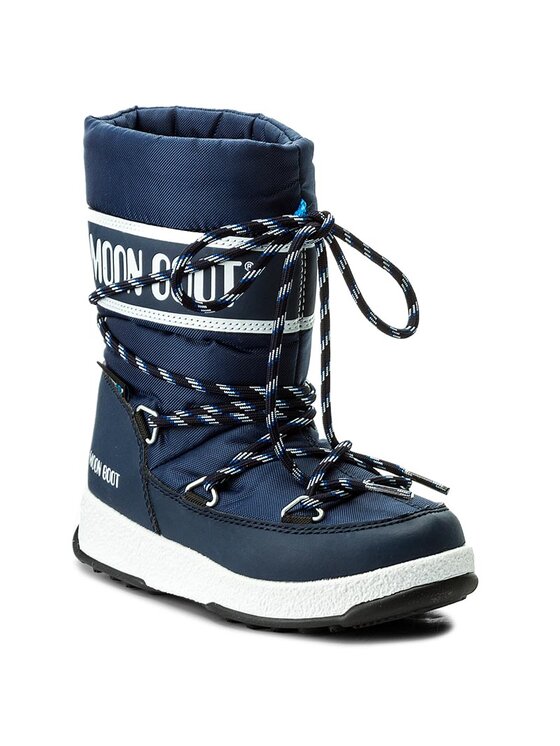 Moon Boot Снігоходи Moon Boot Sport Jr Wp 34051300002 Cиній