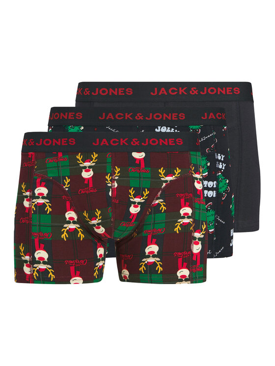 Jack & Jones Jack & Jones Bokserių komplektas Rudolph 12285150 Tamsiai mėlyna