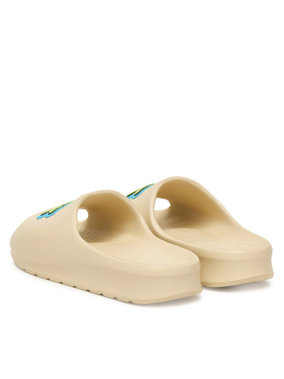 Lacoste Şlapi Lacoste Serve Slides 2.0 51CFA0008 2Q9 Crem