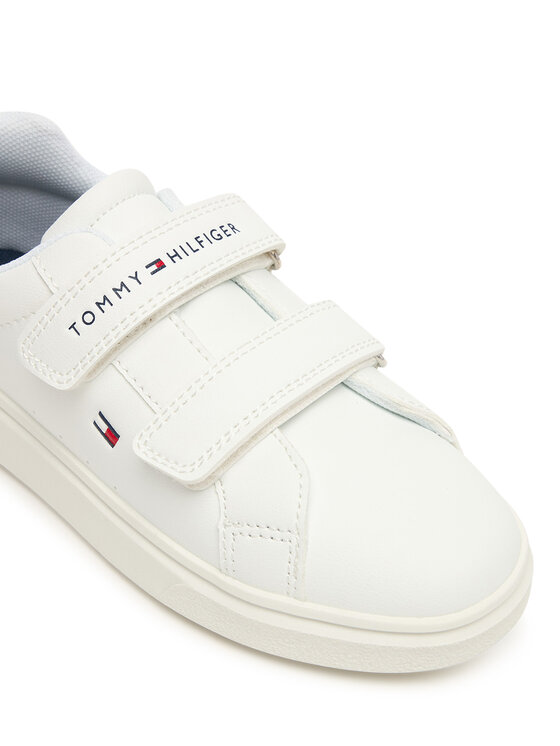 Tommy Hilfiger Sportcipők Tommy Hilfiger Low Cut Velcro T1X9-34338-1355 S Fehér