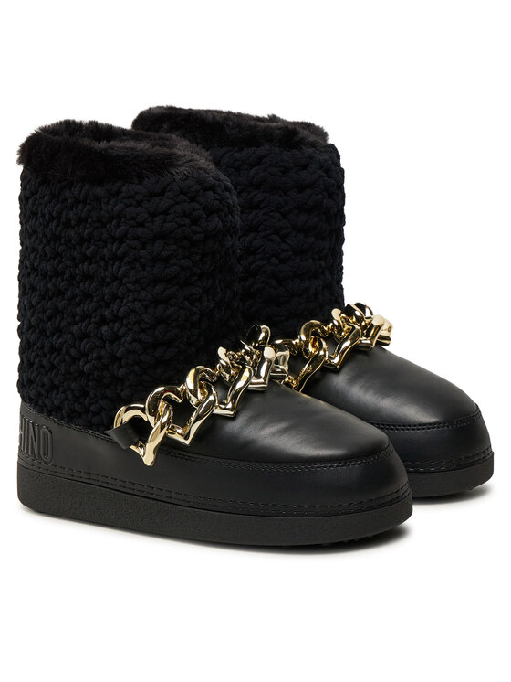 LOVE MOSCHINO Sniego batai LOVE MOSCHINO JA24322G0LISI000 Juoda