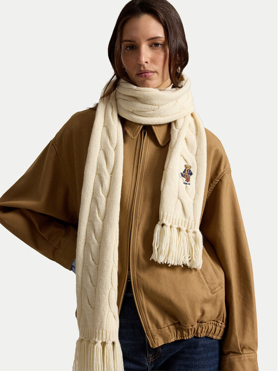 Polo Ralph Lauren Bufanda Polo Ralph Lauren 455P18119003 Crema