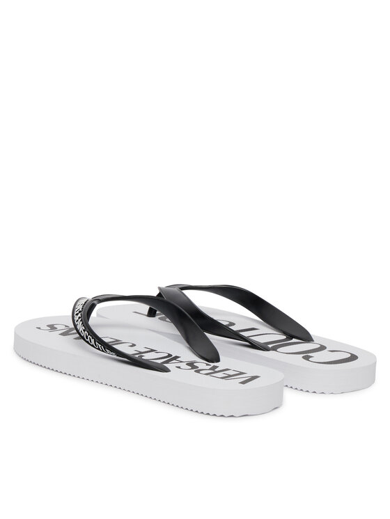 Versace Jeans Couture В'єтнамки Versace Jeans Couture 80VA3SQ7 ZSS81 Білий