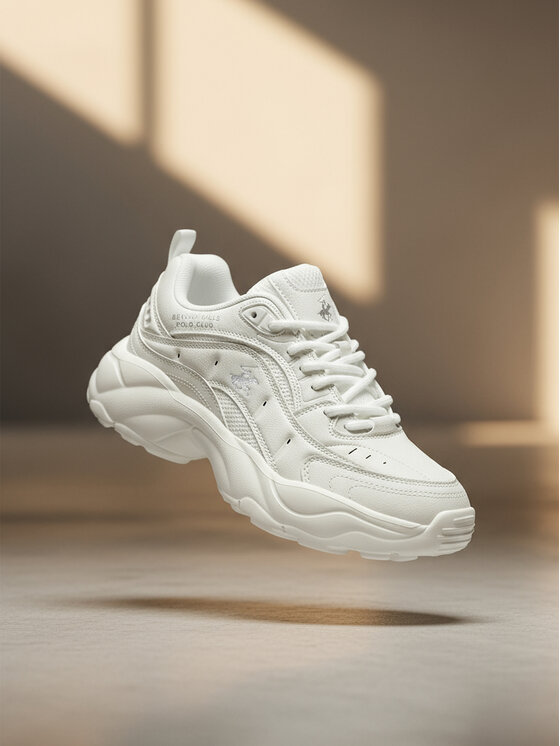 Beverly Hills Polo Club Sneakersy Beverly Hills Polo Club CEO-V12-1099 Biela