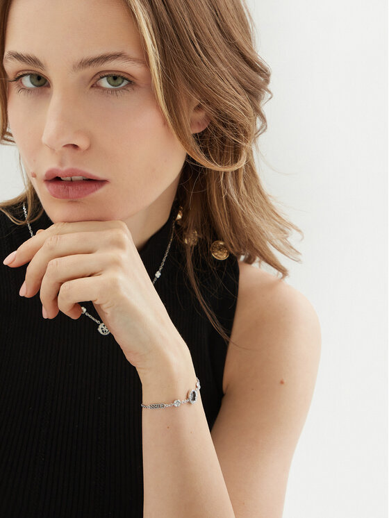 Guess Rokassprādze Guess JUBB05 039JW Sudraba