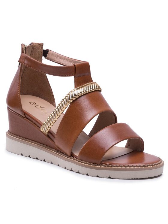 Edeo Sandale Edeo 3705-G/051 Smeđa