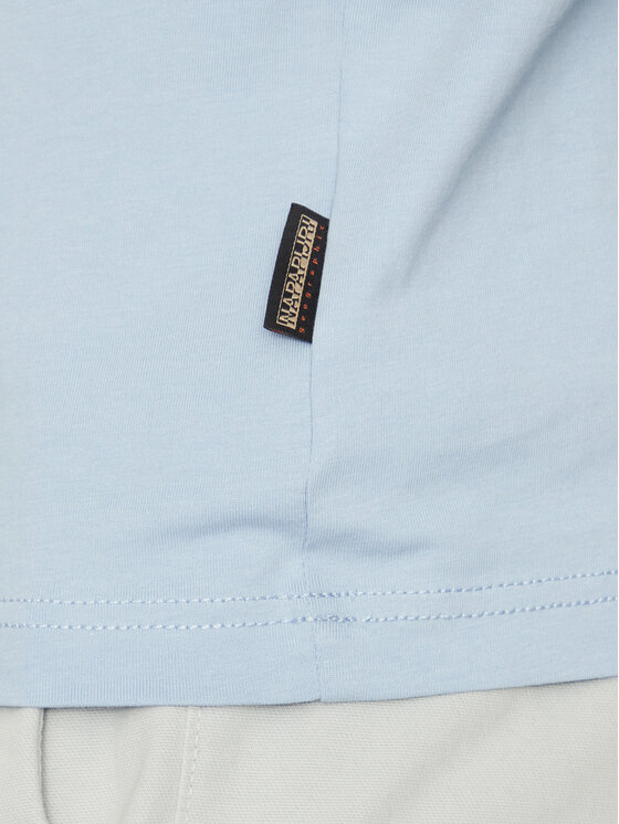 Napapijri Napapijri T-Shirt S-Sovana NP0A4IE4 Γαλάζιο Regular Fit
