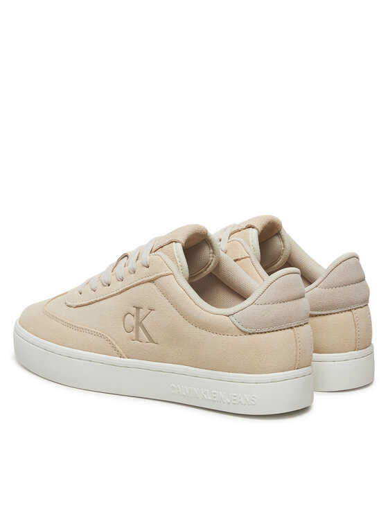 Calvin Klein Jeans Superge Calvin Klein Jeans Classic Cupsole Laceup Wt Wm YW0YW01833 Écru