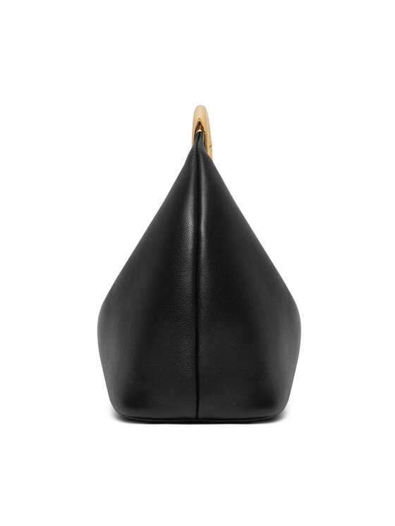 JACQUEMUS Kabelka JACQUEMUS Mini ring handbag 241BA395 Černá