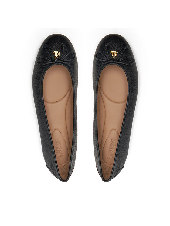 LAUREN RALPH LAUREN Μπαλαρίνες Lauren Ralph Lauren 802942766001 Μαύρο