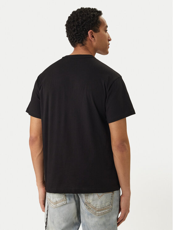 Versace Jeans Versace Jeans Camiseta 80GAHT14 Negro Regular Fit