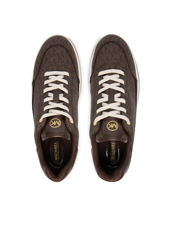 MICHAEL Michael Kors Снікерcи MICHAEL Michael Kors Hayes 43S5HYFS2B Коричневий