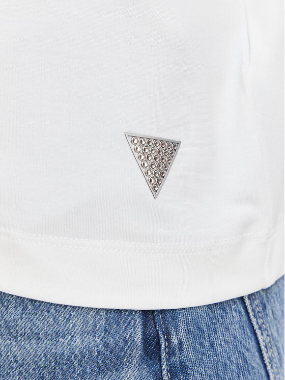 Guess Guess Camiseta W6YP58 K5233 Blanco Relaxed Fit