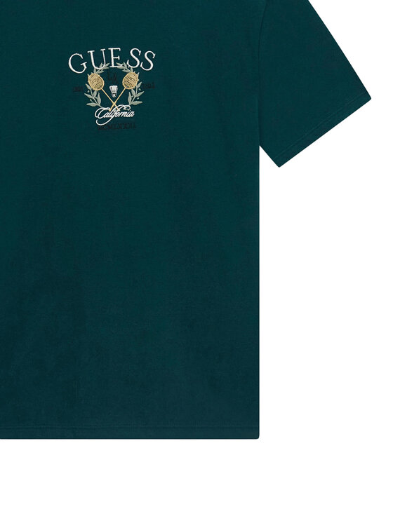 Guess Guess Camiseta L6YI25 K3764 Verde oscuro Regular Fit