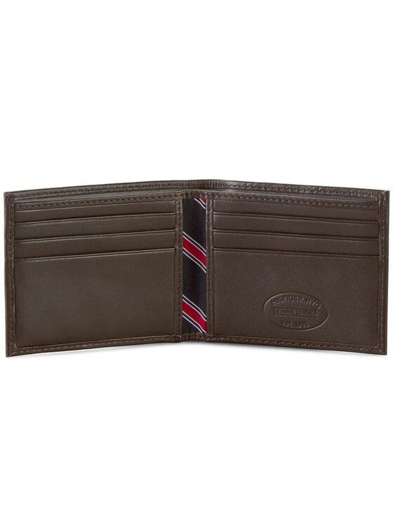 Tommy Hilfiger Portofel Tommy Hilfiger Eton Mini Cc Wallet AM0AM00655 Maro