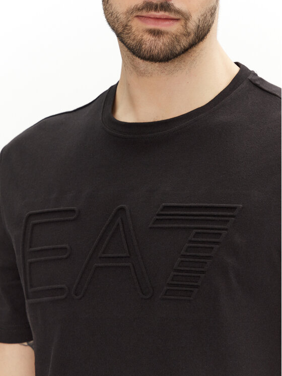 EA7 Emporio Armani EA7 Emporio Armani Футболка 7M000149 AF14772 UC001 Чорний Regular Fit
