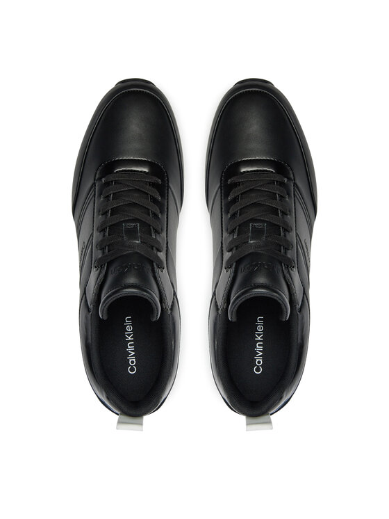 Calvin Klein Sneakers Calvin Klein Low Top Lace Up Lth Hf HM0HM01553 Negru