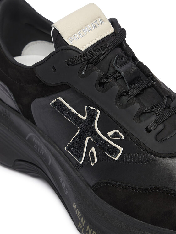 Premiata Сникърси Premiata Hill Var 7905 Черен