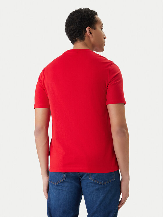Bugatti Bugatti Camiseta 8350-75040C Rojo Regular Fit