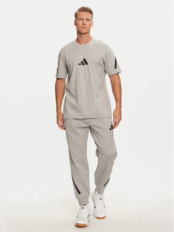 adidas adidas Majica Z.N.E. JF2457 Siva Regular Fit