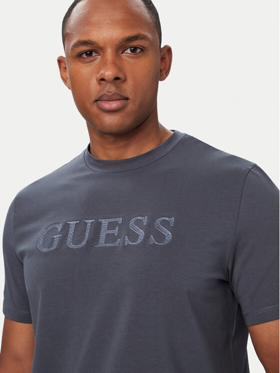 Guess Guess Футболка Z6YI17 K4968 Cиній Regular Fit