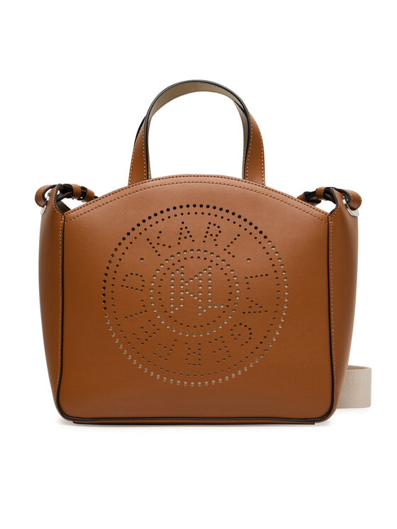 KARL LAGERFELD Ročna torba KARL LAGERFELD A1W30058 Bež