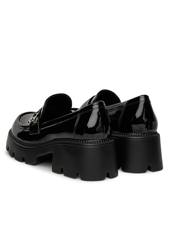 DeeZee Loafersy DeeZee HLD-2016-1 Černá