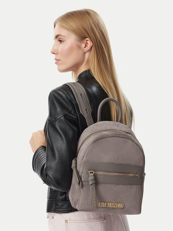 LOVE MOSCHINO Plecak LOVE MOSCHINO JC4093PP0PLD101A Szary