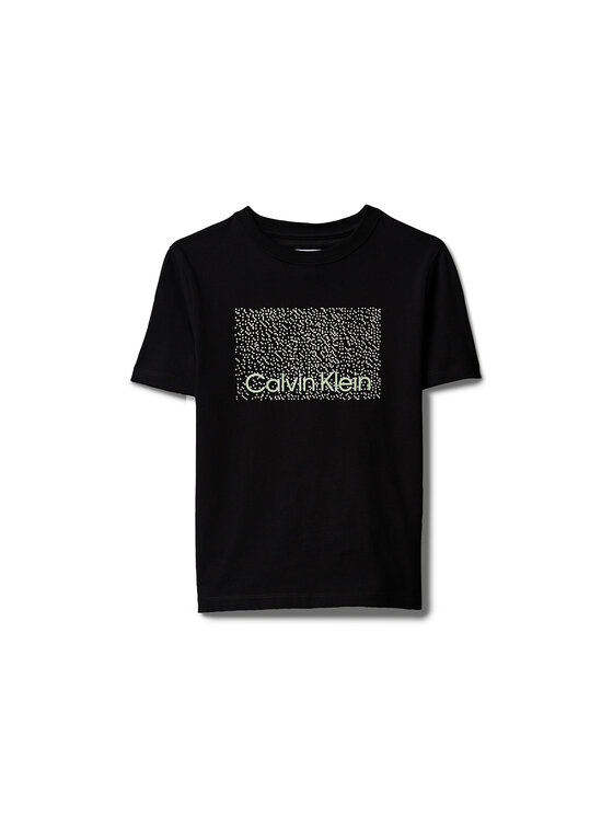 Calvin Klein Jeans Calvin Klein Jeans Camiseta Perforation LVCKSJA04B Negro Regular Fit