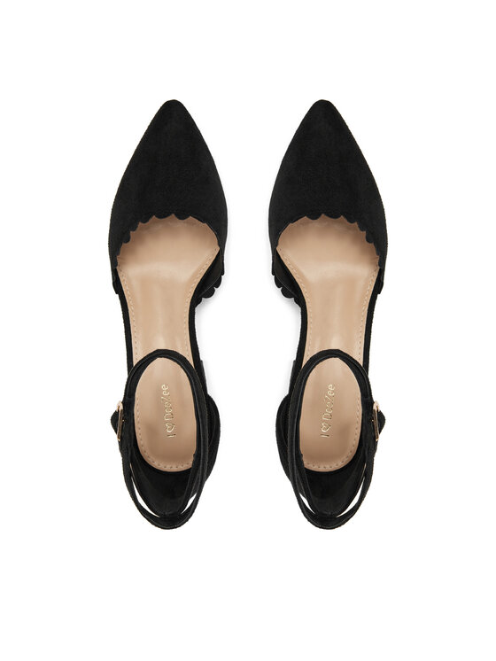 DeeZee Туфлі DeeZee DF-82574-4 Чорний