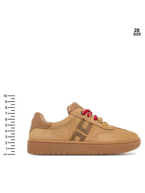 Elisabetta Franchi Sneakersy Elisabetta Franchi F1A9-E0655-0071 Beżowy ciemny